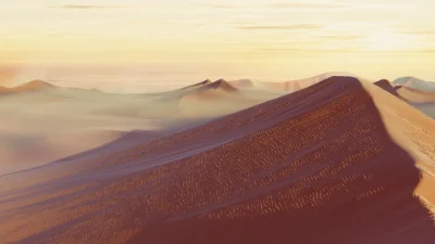 Desert sand dune landscape theme of Landscapes